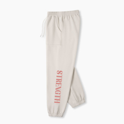 Strength Christian Fleece Sweatpants
