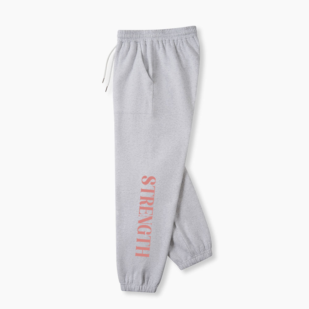 Strength Christian Fleece Sweatpants