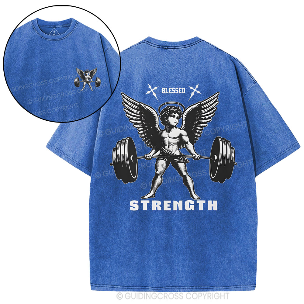 Strength Christian Washed T-Shirt