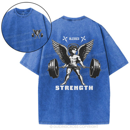 Strength Christian Washed T-Shirt