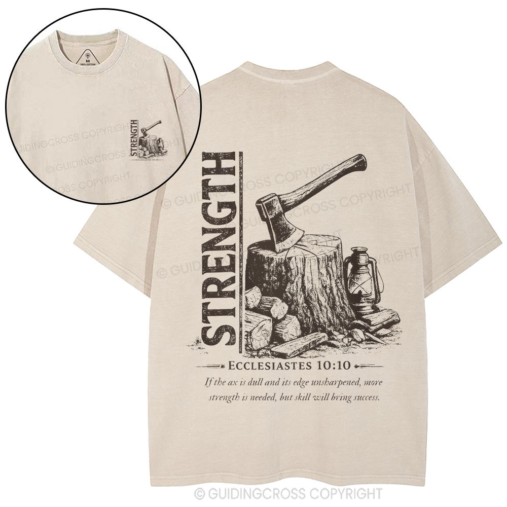 New-Sample Christian Washed T-Shirt Sale - GuidingCross