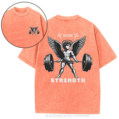 Strength Christian Washed T-Shirt