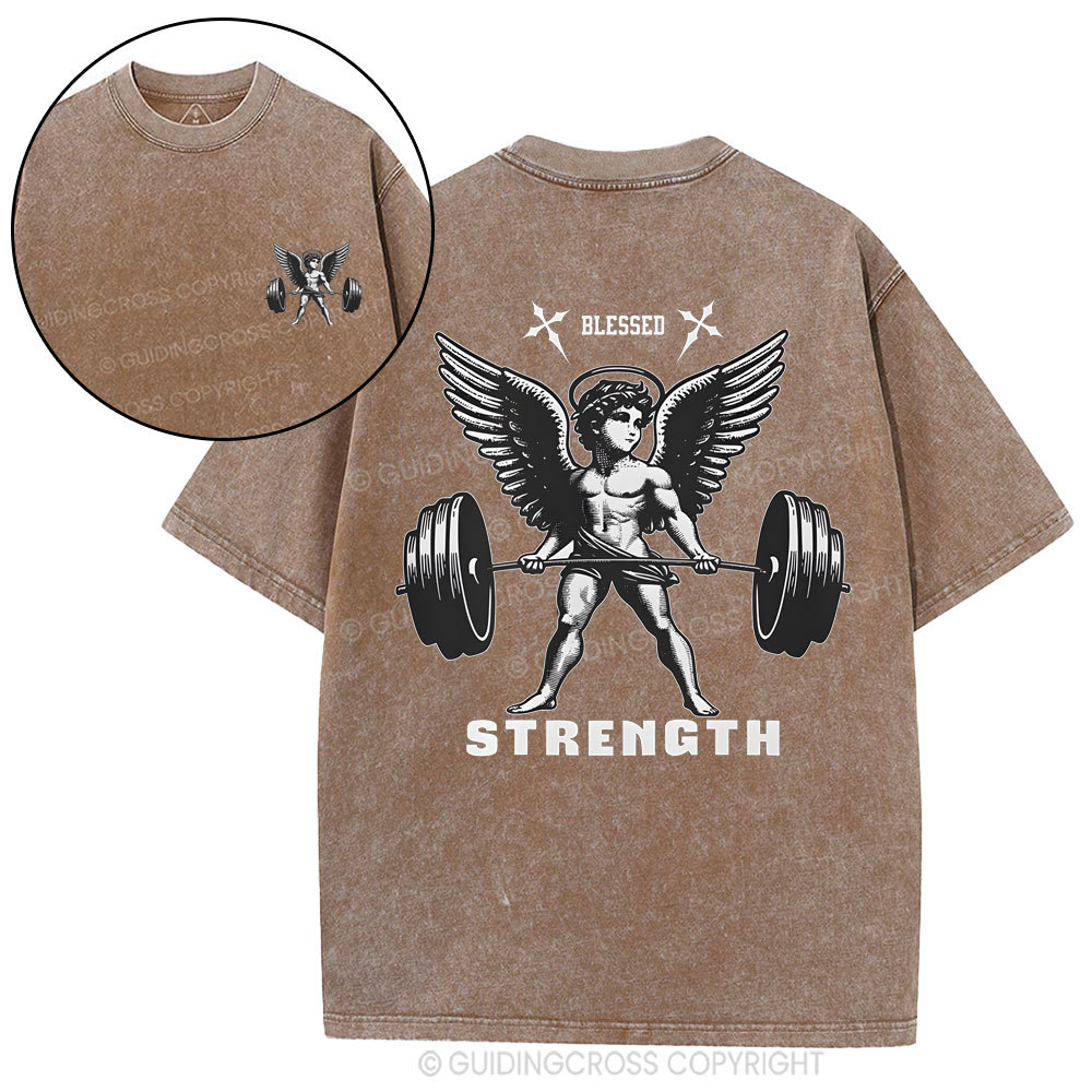 Strength Christian Washed T-Shirt
