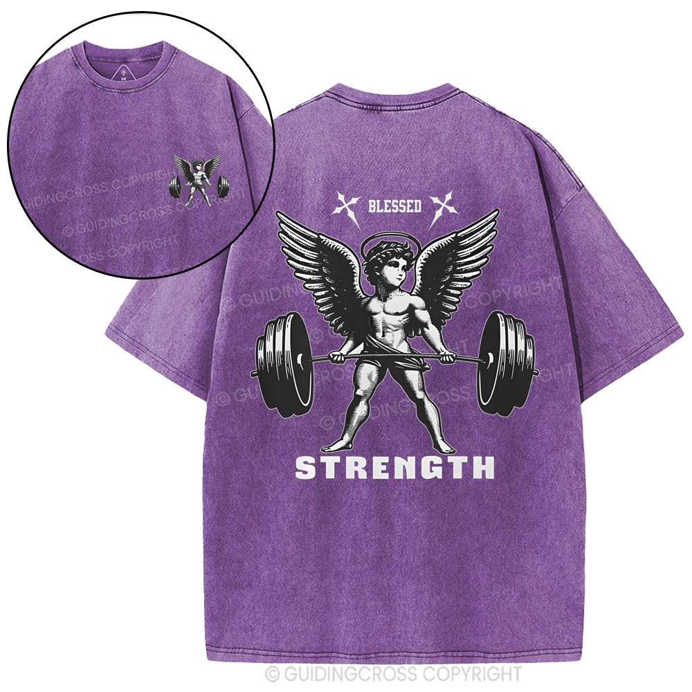 Strength Christian Washed T-Shirt