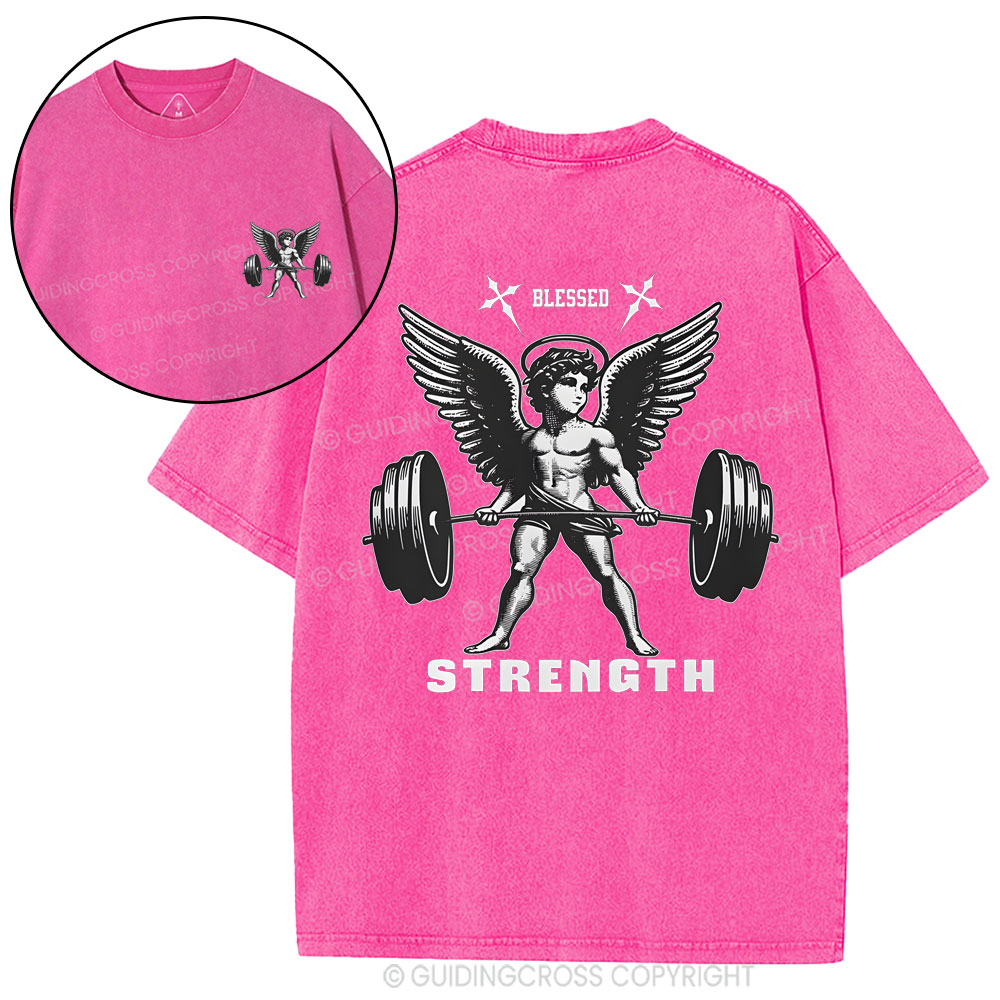 Strength Christian Washed T-Shirt