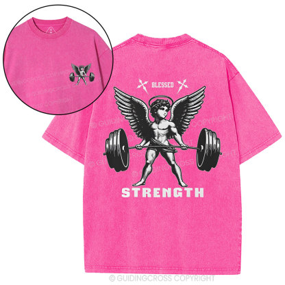 Strength Christian Washed T-Shirt