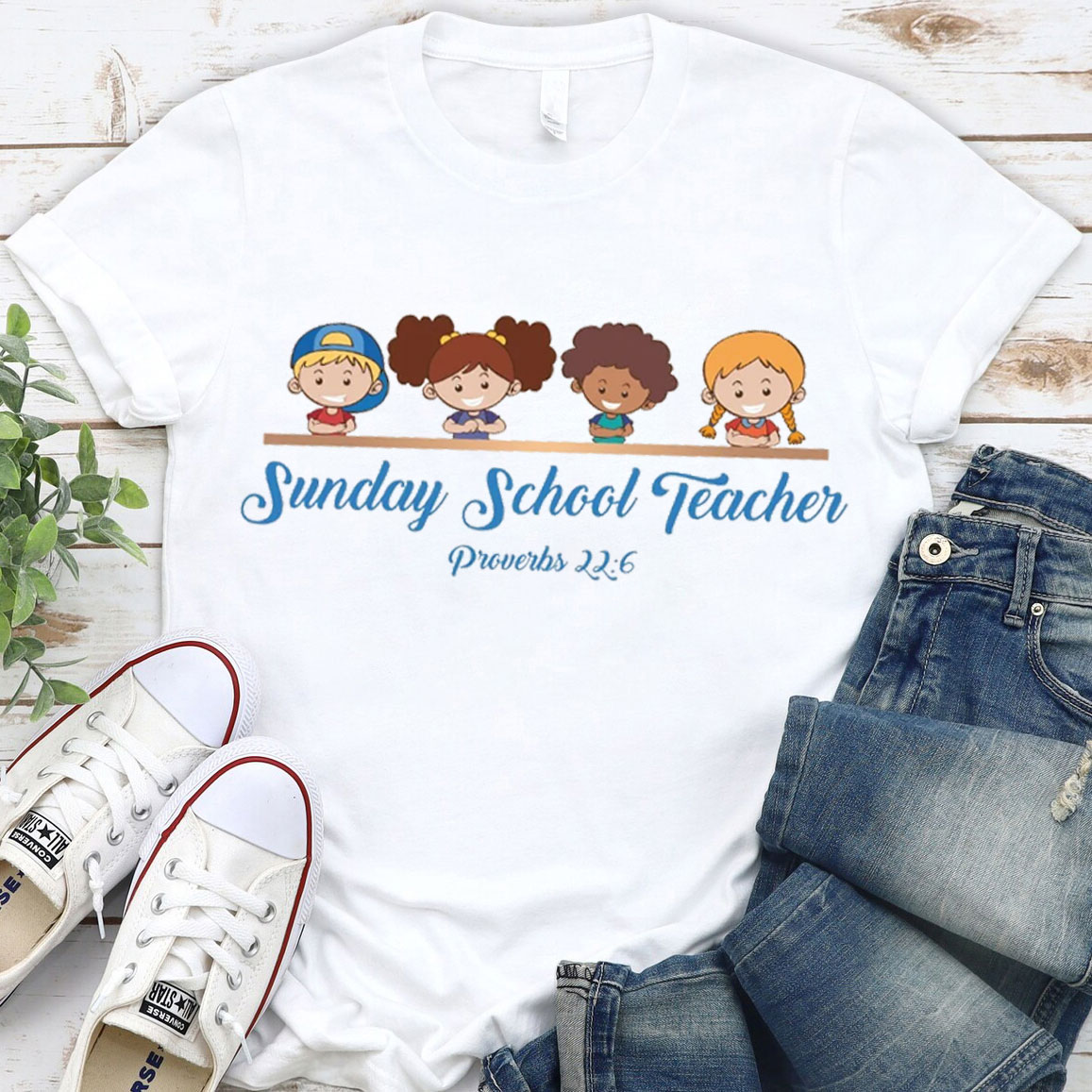 Sunday School Teacher Christian T-Shirt