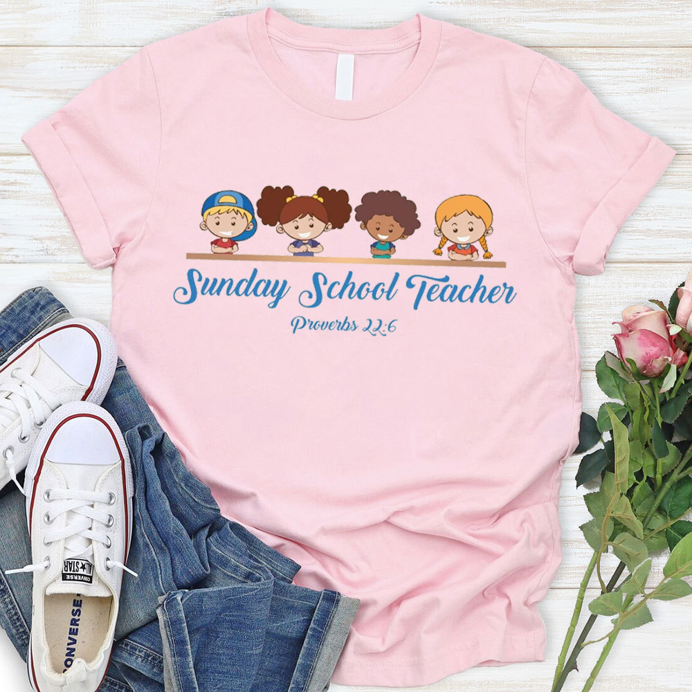 Sunday School Teacher Christian T-Shirt