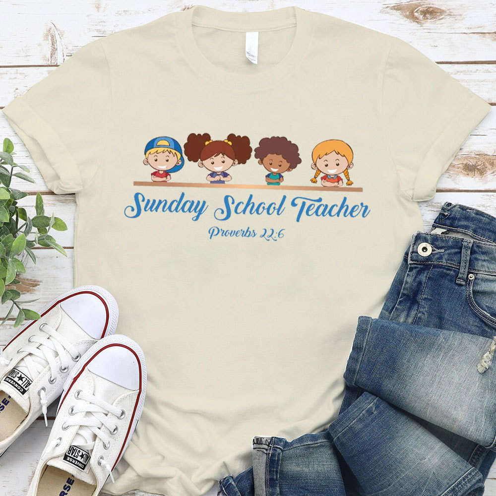 Sunday School Teacher Christian T-Shirt