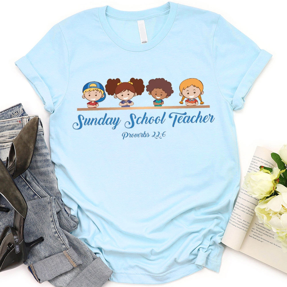 Sunday School Teacher Christian T-Shirt
