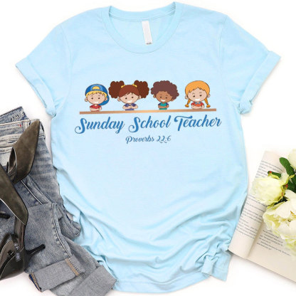 Sunday School Teacher Christian T-Shirt