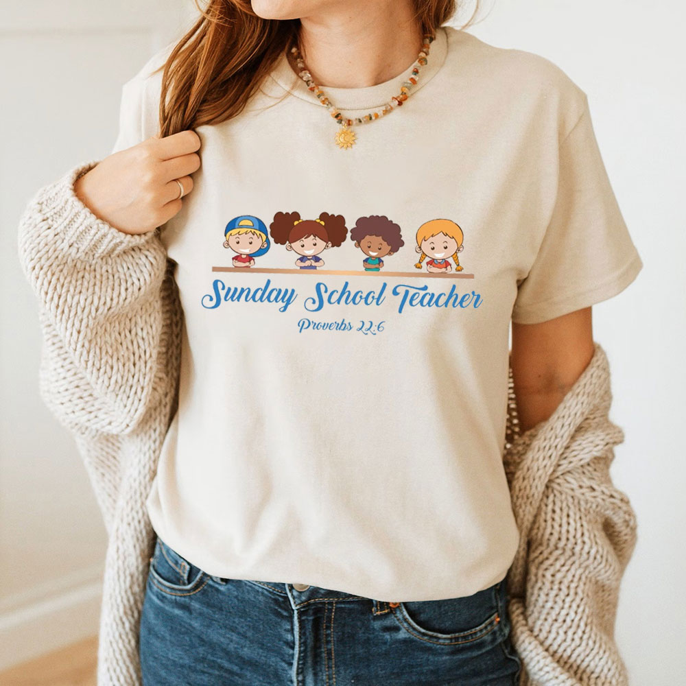 Sunday School Teacher Christian T-Shirt