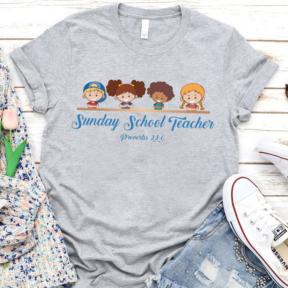 Sunday School Teacher Christian T-Shirt