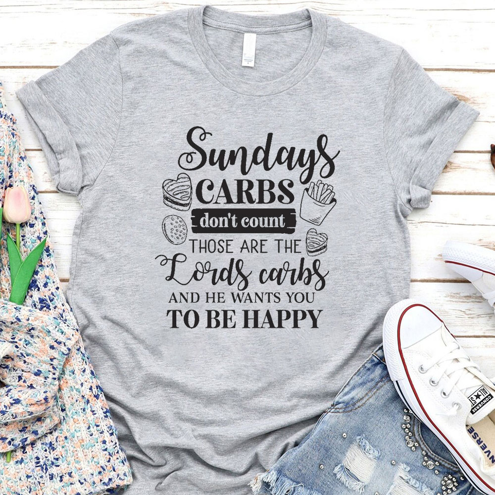 Sundays Carbs Christian T-Shirt