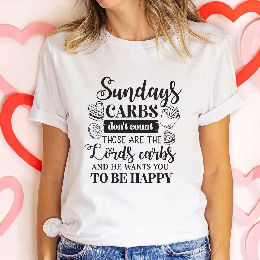 Sundays Carbs Christian T-Shirt