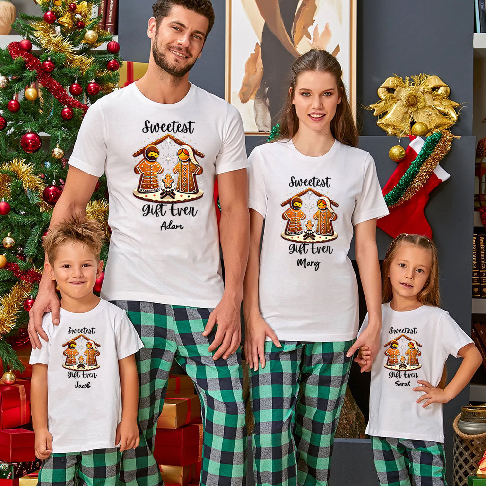 Sweet Gift Ever Christmas Family Matching Shirts