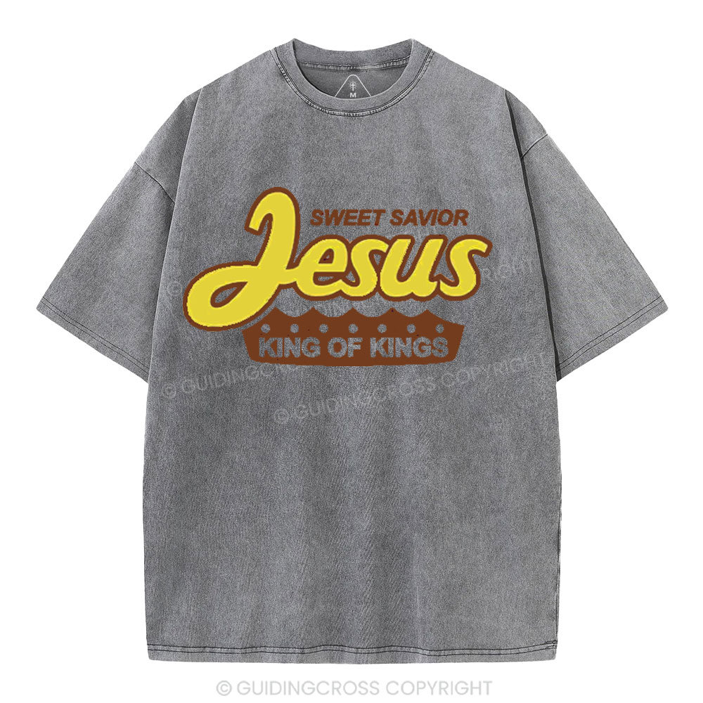 Sweet Savior Jesus Christian Washed T-Shirt