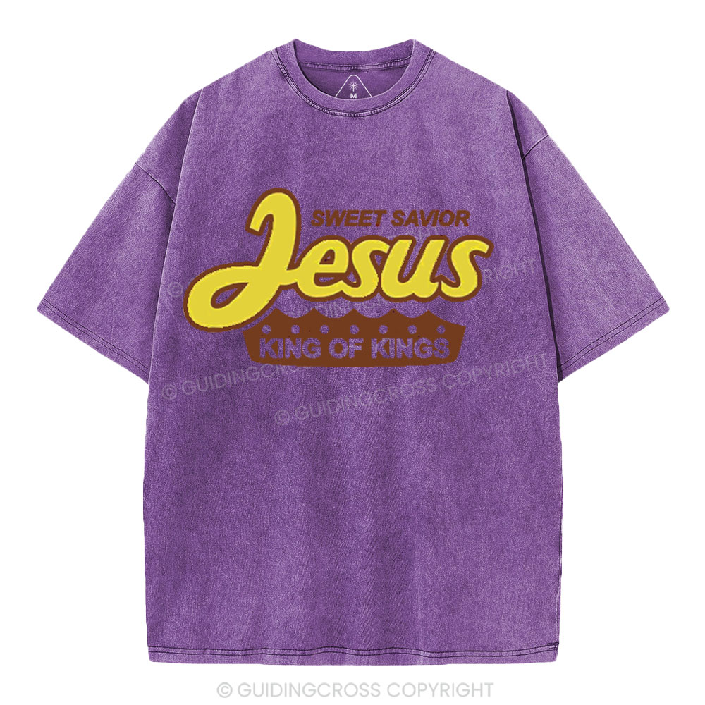 Sweet Savior Jesus Christian Washed T-Shirt