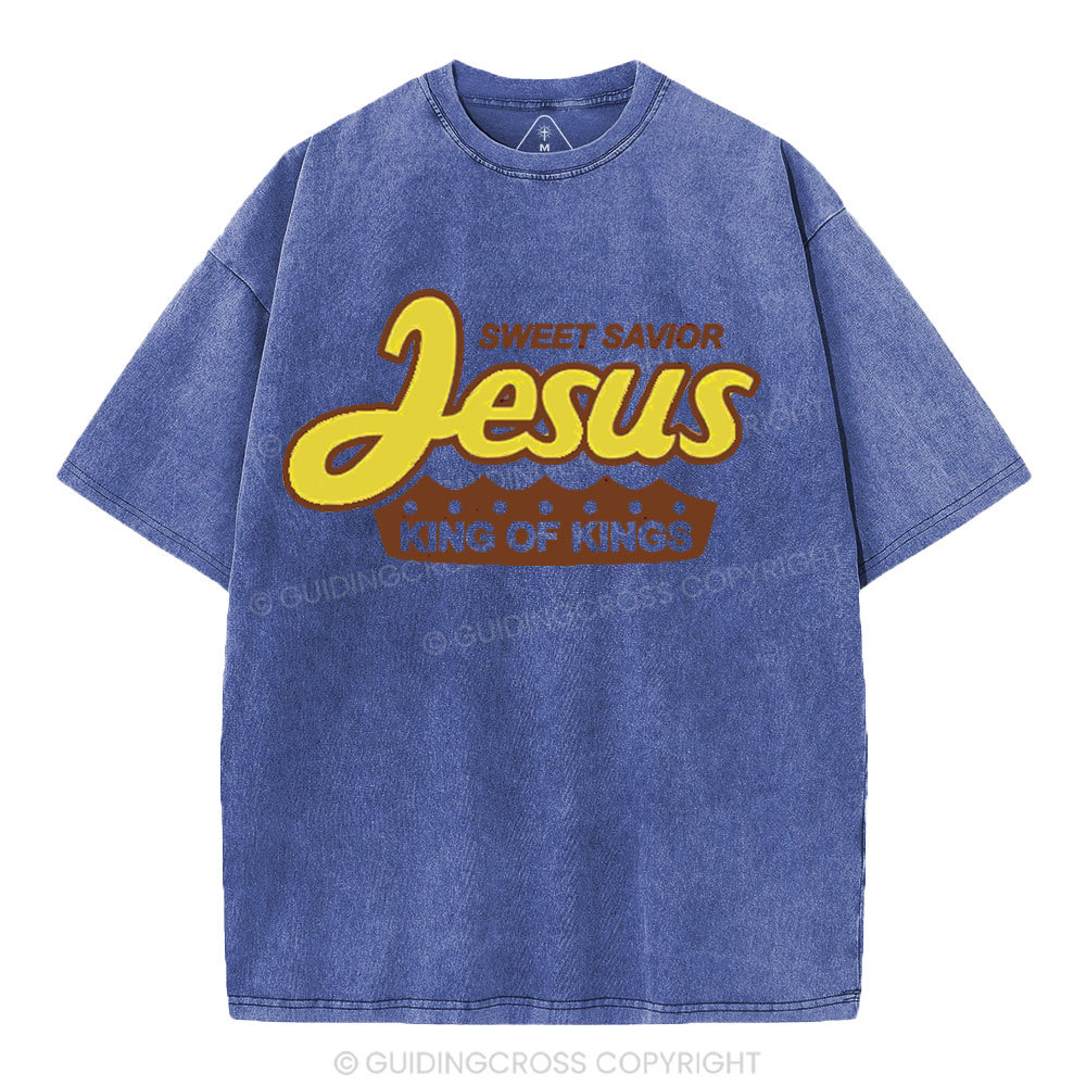 Sweet Savior Jesus Christian Washed T-Shirt