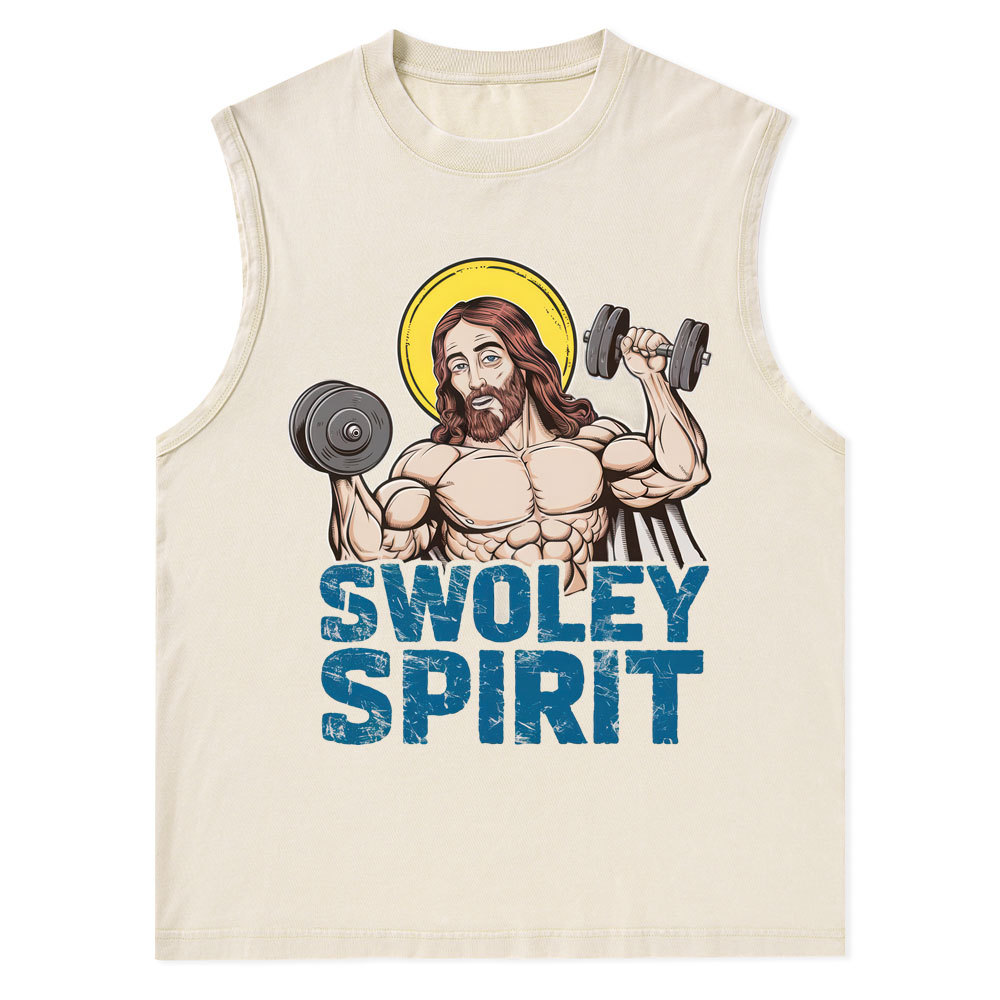 Swoley Spirit Christian Washed Tank Top