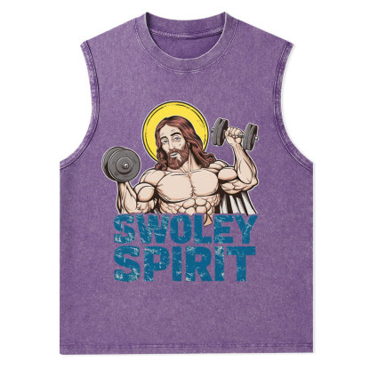 Swoley Spirit Christian Washed Tank Top