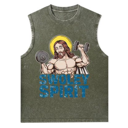 Swoley Spirit Christian Washed Tank Top