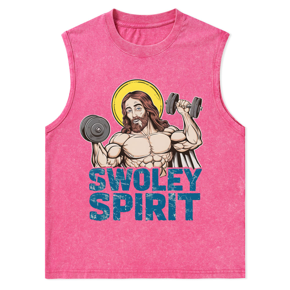 Swoley Spirit Christian Washed Tank Top