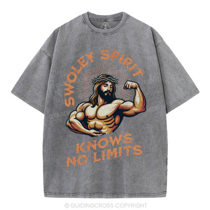 Swoley Spirit Knows No Limits Christian Washed T-Shirt