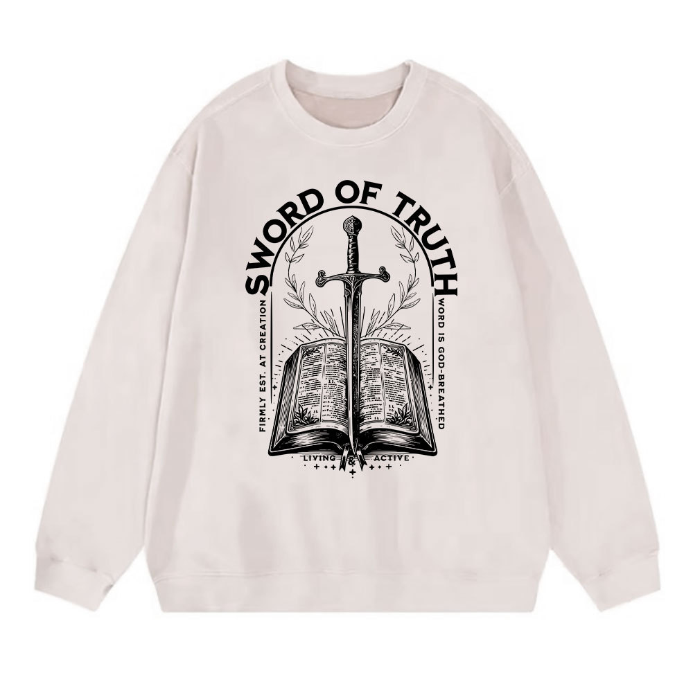 Sword Of Truth Christian Washed Sweatshirt