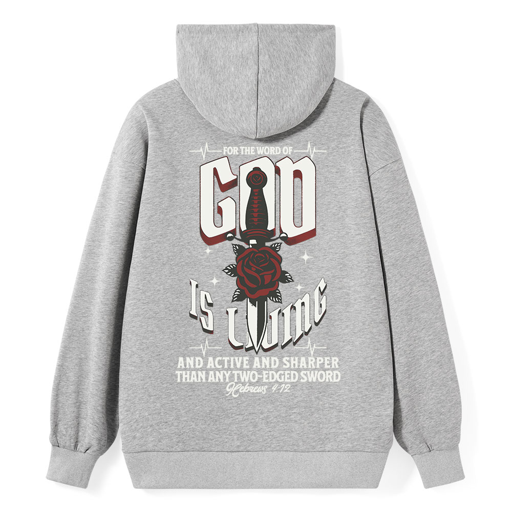 Sword and Rose Classic Christian Hoodie