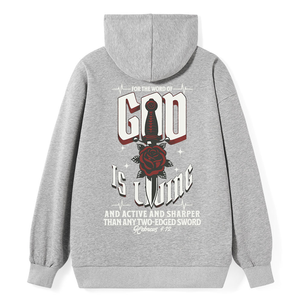 Sword and Rose Classic Christian Hoodie