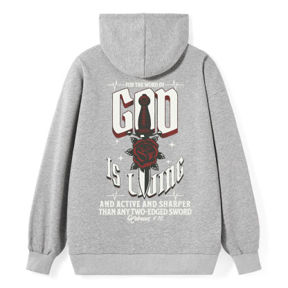 Sword and Rose Classic Christian Hoodie