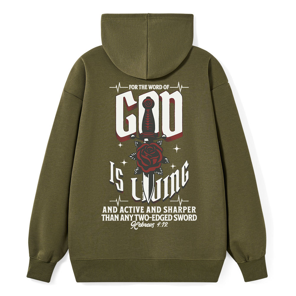 Sword and Rose Classic Christian Hoodie