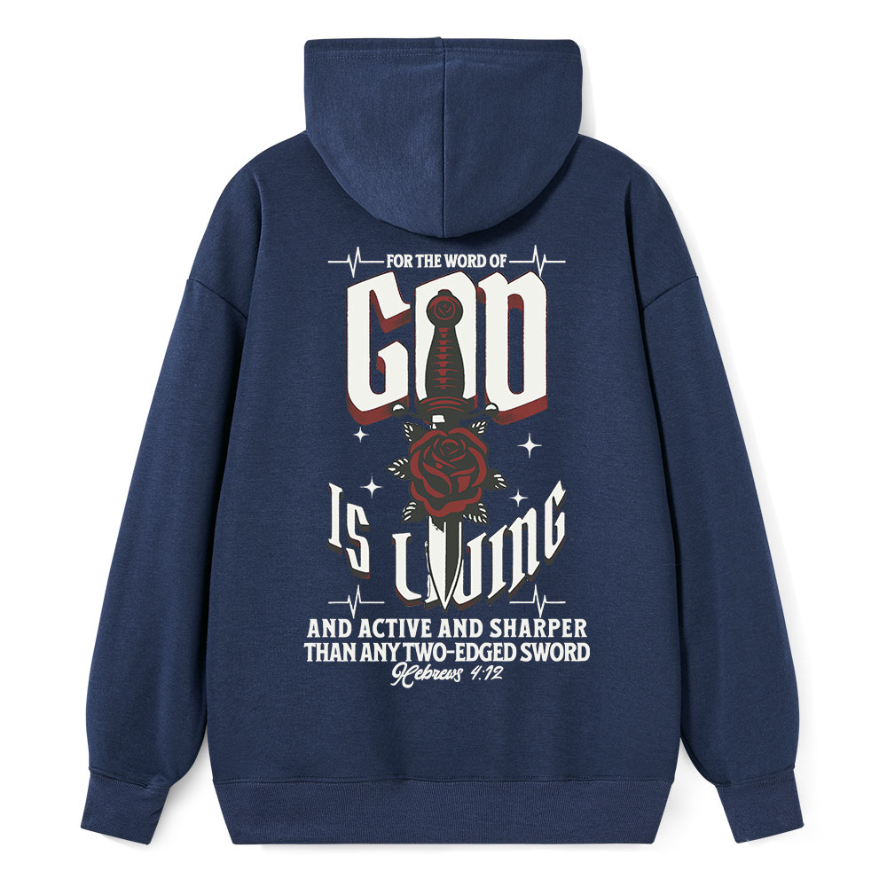 Sword and Rose Classic Christian Hoodie