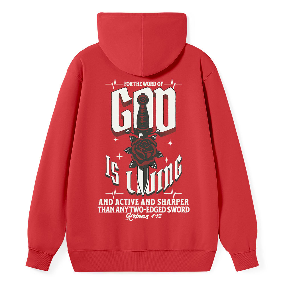 Sword and Rose Classic Christian Hoodie