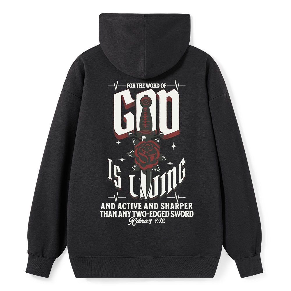 Sword and Rose Classic Christian Hoodie