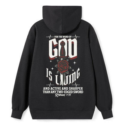 Sword and Rose Classic Christian Hoodie