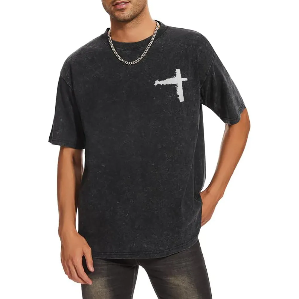 Take It To The Cross Christian Washed T-Shirt