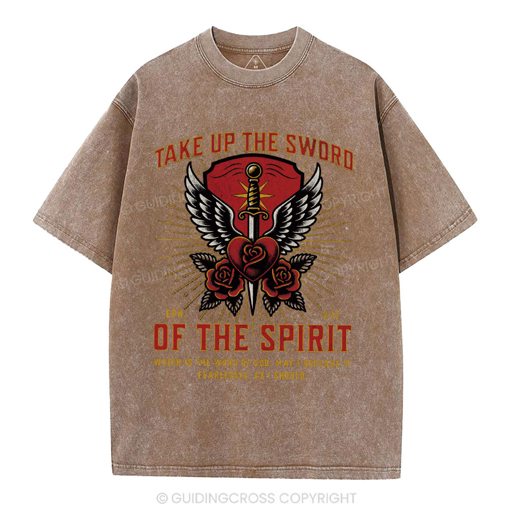 New-Sample Christian Washed T-Shirt Sale - GuidingCross