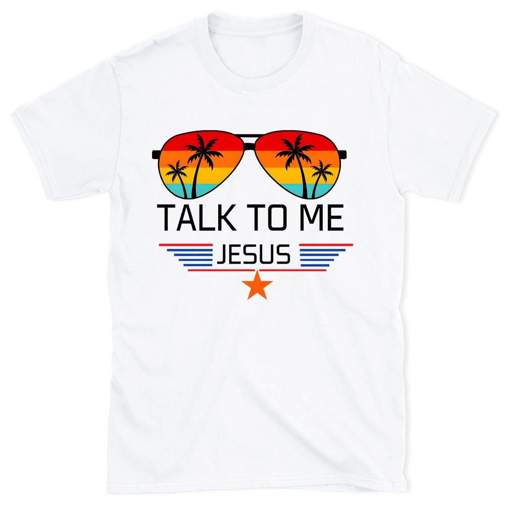 Talk To Me Christian Washed T-Shirt