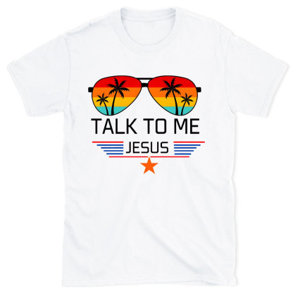 Talk To Me Christian Washed T-Shirt