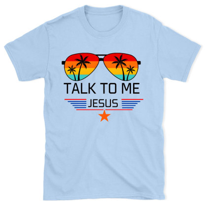 Talk To Me Christian Washed T-Shirt