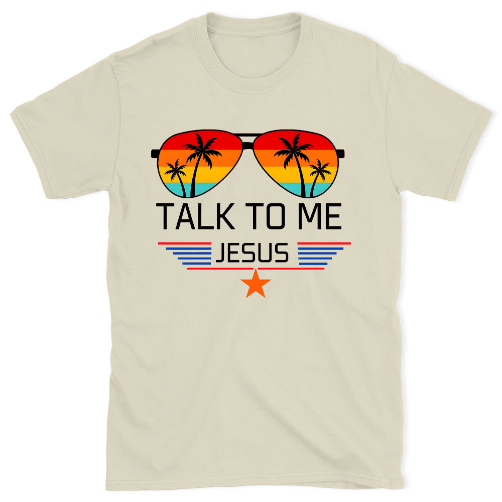Talk To Me Christian Washed T-Shirt