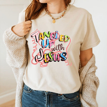 Tangled Up With Jesus Christian T-Shirt