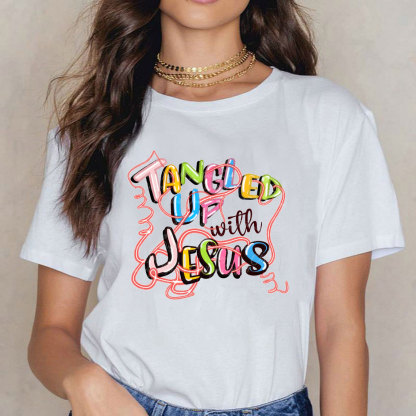 Tangled Up With Jesus Christian T-Shirt