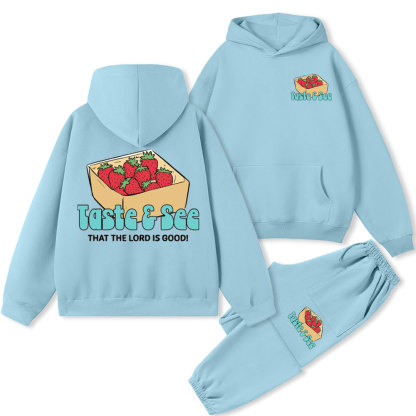 Taste And See Christian Washed T-Shirt