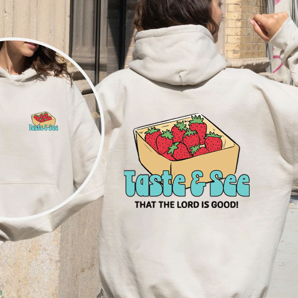 Taste And See Christian Washed T-Shirt