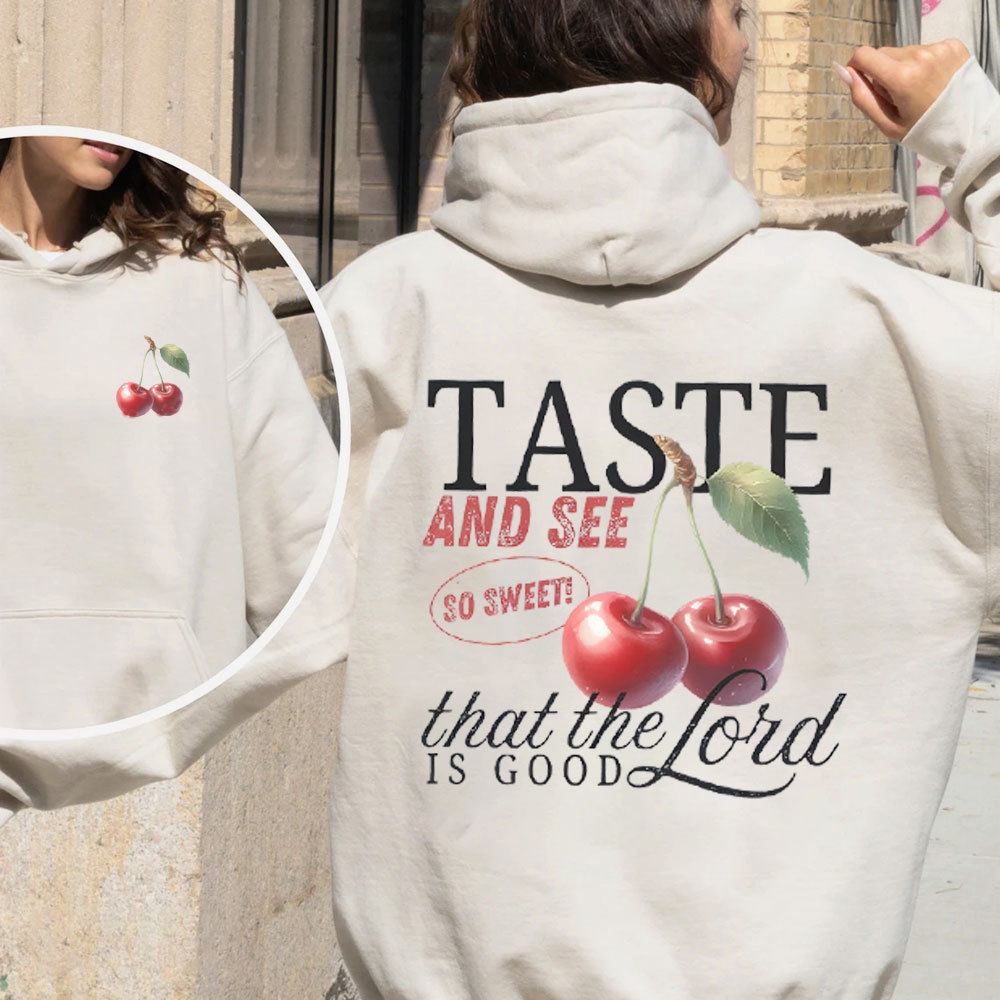 Taste And See So Sweet Christian Washed T-Shirt