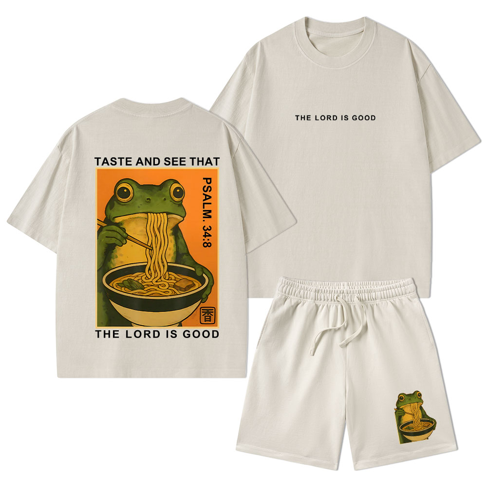 Fear Not Christian Washed T-Shirt & Shorts Sale - GuidingCross