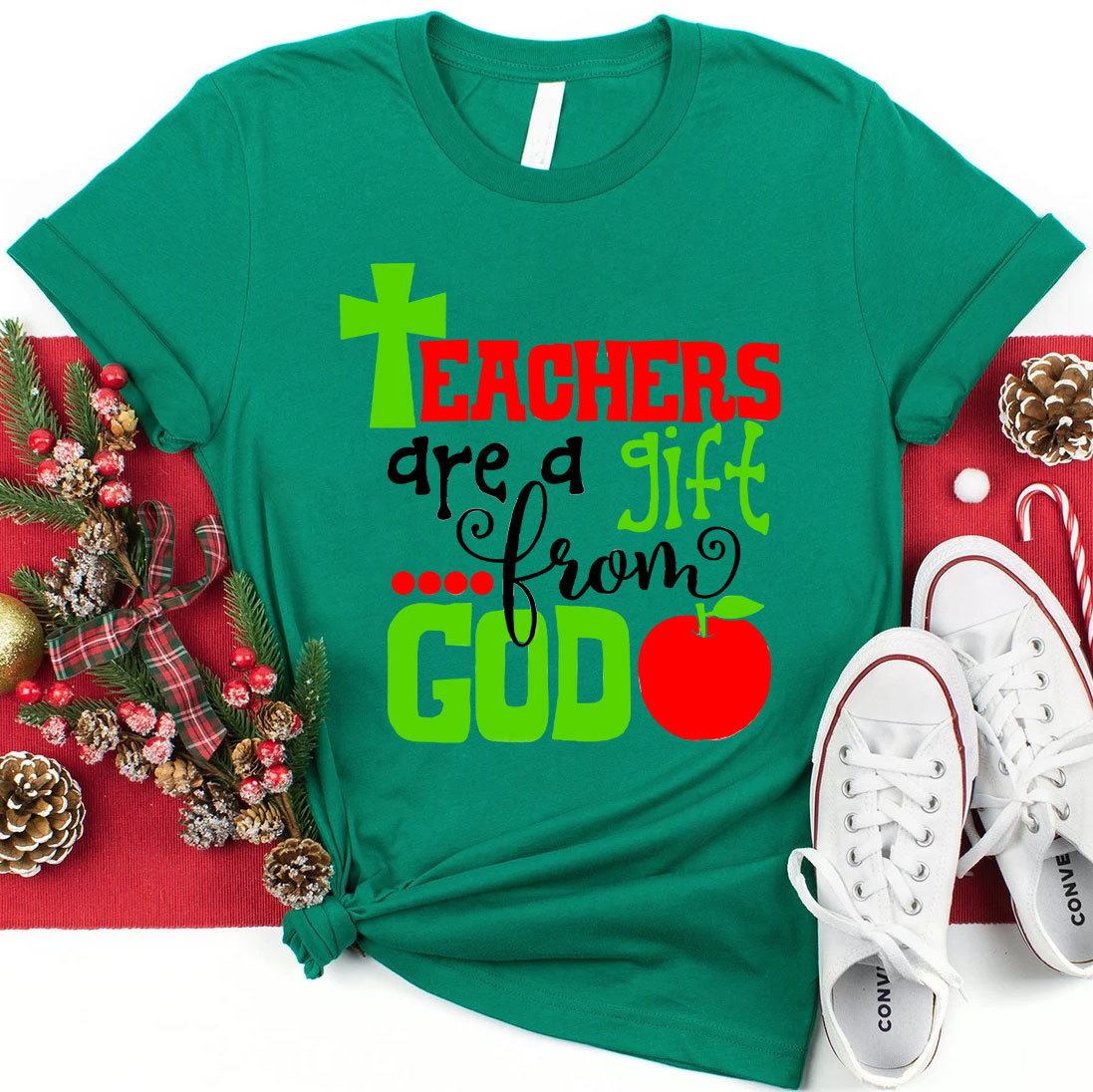 Teacher Are A Gift From God Chraistian T-Shirt